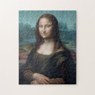 Quebra-cabeça Mona Lisa Famosa Artes Visuais Leonardo da Vinci D