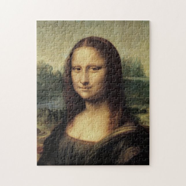 Quebra-cabeça Mona Lisa La Gioconda by Leonardo da Vinci (Vertical)
