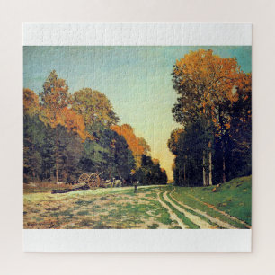 Quebra-cabeça Monet - A estrada entre Chailly e Fontainebleau