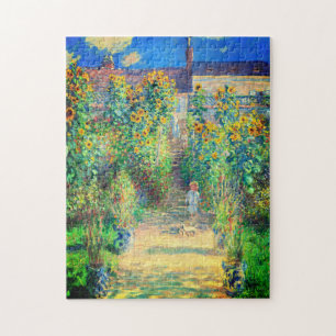 Quebra-cabeça Monet Flower Garden