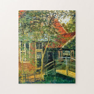 Quebra-cabeça Monet France Impressionista Pessoas Little Bridge