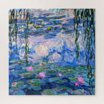 Quebra-cabeça Monet - Lírios-d'água (rosa) 1919<br><div class="desc">Lírios-d'água (rosa) 1919 famoso quadro impressionista de Claude Monet—lindo</div>