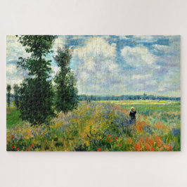 Quebra-cabeça Monet - Poppy Field, Argenteuil