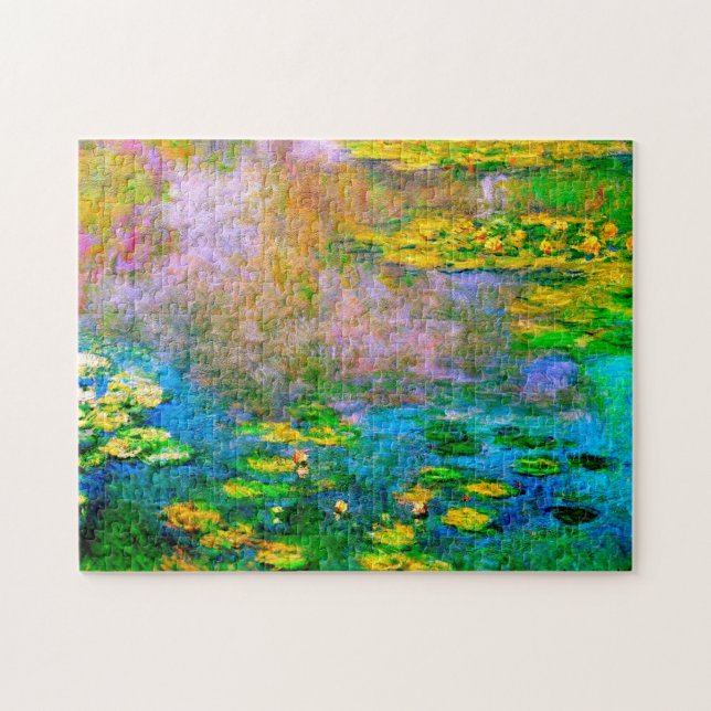 Quebra-cabeça Monet Water Lily 1906 (Horizontal)