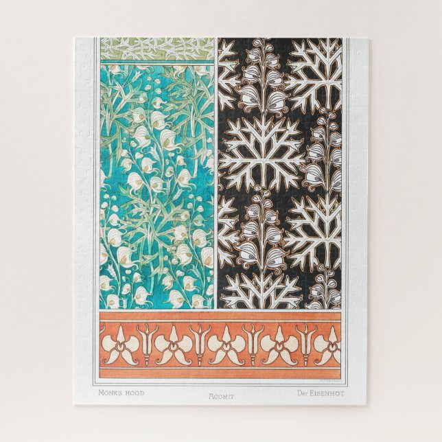 Quebra-cabeça Monkshood wolfsbane (Vertical)