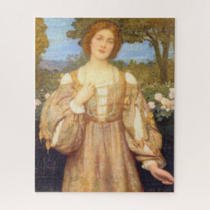 Quebra-cabeça Monna Giovanna (por Edward Robert Hughes)