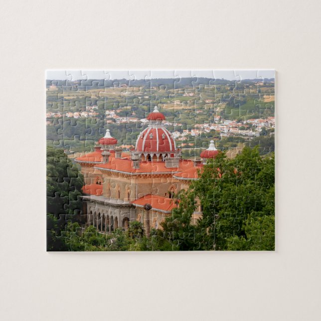 Quebra-cabeça Monserrate Palace, perto de Sintra, Portugal (Horizontal)