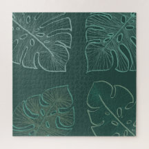 Monstera do travesseiro decorativo