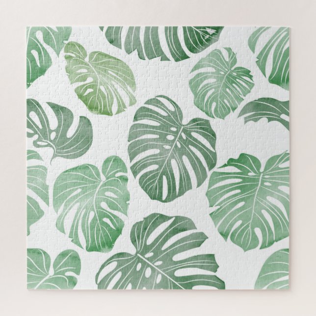 Quebra-cabeça Monstro de aquarela, papel de parede sem costura t (Vertical)