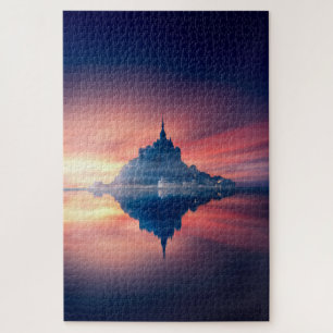 Quebra-cabeça - Mont Saint-Michel França