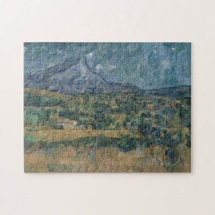 Quebra-cabeça Mont Sainte-Victoire ca. 1902-6 Paul Cézanne