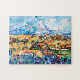 Quebra-cabeça Mont Sainte-Victoire, Paul Cezanne
