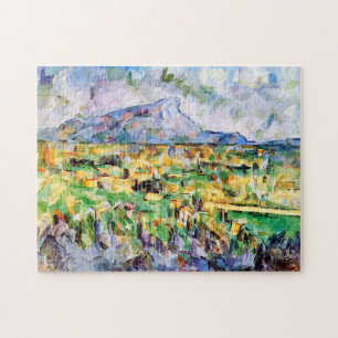 Quebra-cabeça Mont Sainte-Victoire, Paul Cezanne