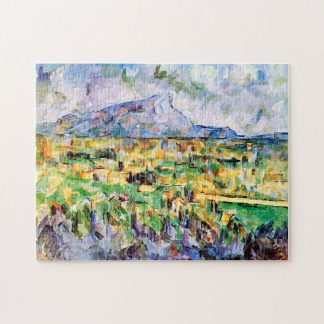 Quebra-cabeça Mont Sainte-Victoire, Paul Cezanne (Horizontal)