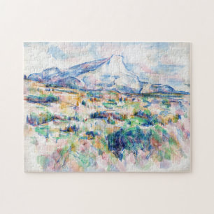 Quebra-cabeça Mont Sainte-Victoire, Paul Cezanne