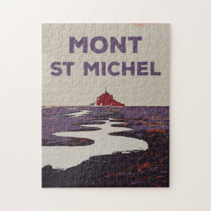Quebra-cabeça Mont Santo Michel - França