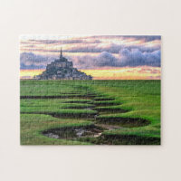 Mont-Santo-Michel, Normandia, França