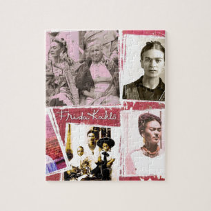 Quebra-cabeça Montagem da foto de Frida Kahlo