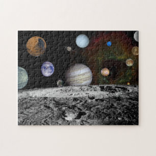 Quebra-cabeça Montagem do espaço