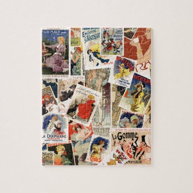 Quebra-cabeça Montagem francês (Vertical)