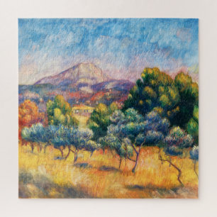 Quebra-cabeça Montagne Sainte-Victoire (Paysage) Renoir