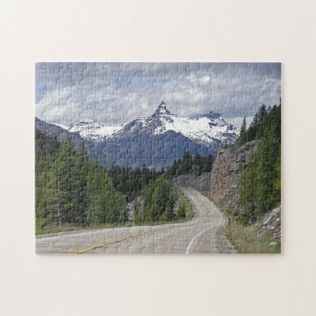 quebra-cabeça - Montanha Branca (Horizontal)