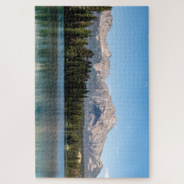 Quebra-cabeça Montanha Canadense, Montanhas Pirâmides (Vertical)