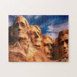 Quebra-cabeça Montanha escultada do Monte Rushmore