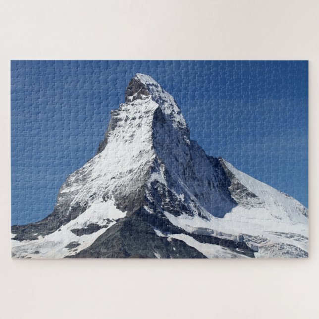 Quebra-cabeça Montanha Matterhorn impressionante na Europa (Horizontal)