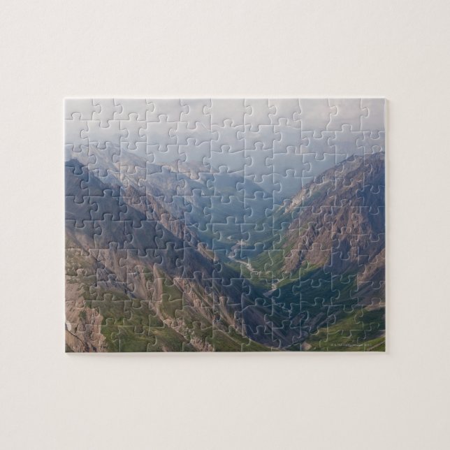 Quebra-cabeça Montanhas da escala de Alaska, Alaska, EUA (Horizontal)