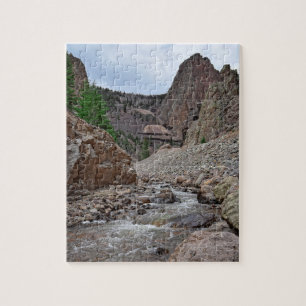 Quebra-cabeça Montanhas de Creede, Colorado - 8x10 polegadas