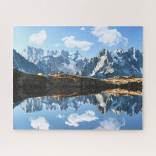 Quebra-cabeça Montanhas Mont Blanc Massif, França