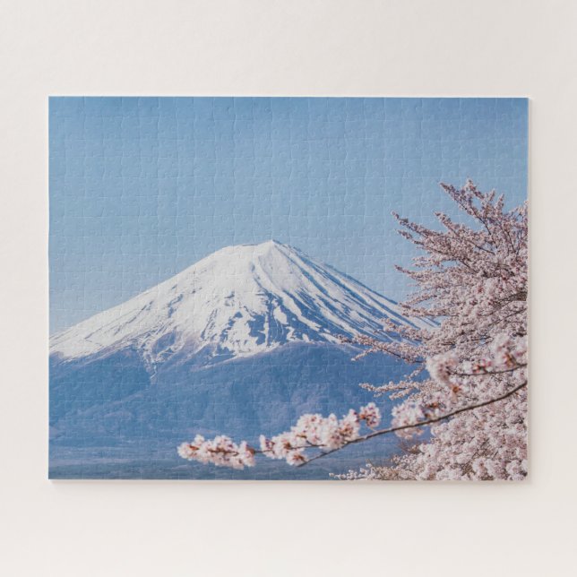 Quebra-cabeça Montanhas | Mt. Fuji Tokyo, Japão (Horizontal)