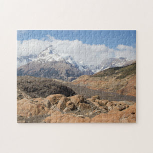 Quebra-cabeça Montanhas Neve-Tampadas