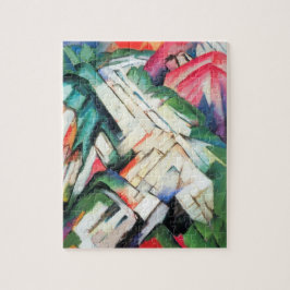 Quebra-cabeça Montanhas (Paisagem) por Franz Marc, Arte Antiga