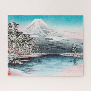 Quebra-cabeça Monte Fuji de Tagonoura, Snow Hiroaki Takahashi