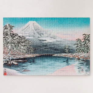 Quebra-cabeça Monte Fuji de Tagonoura, Snow Hiroaki Takahashi