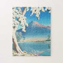 Quebra-cabeça Monte Fuji Depois do inverno de Snow Hasui Kawase