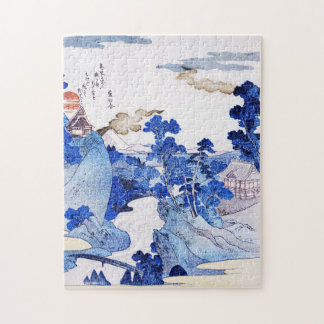 Quebra-cabeça Monte Fuji View a partir dos Primaveras quentes de