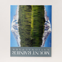 Quebra-cabeça Monte Rainier Quebra-cabeça, Parque Nacional, Queb