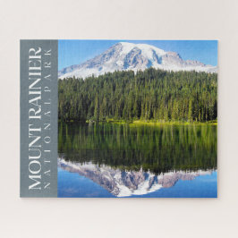 Quebra-cabeça Monte Rainier Quebra-cabeça, Parque Nacional, Queb