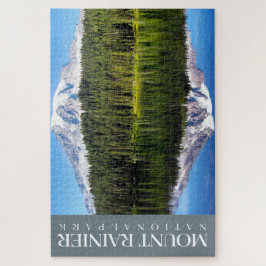 Quebra-cabeça Monte Rainier Quebra-cabeça, Parque Nacional, Queb