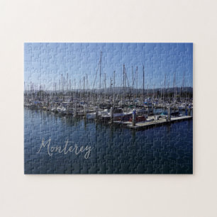 Quebra-cabeça Monterey Marina, Monterey Bay, Califórnia