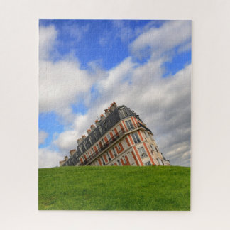 Quebra-cabeça Montmartre Sinking House in Paris