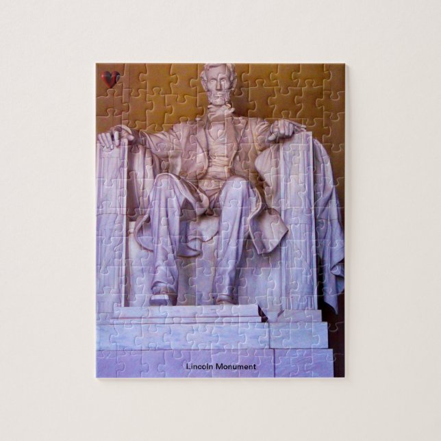 Quebra-cabeça Monumento Lincoln (Vertical)