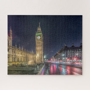 Quebra-cabeça Monumentos Big Ben à Noite