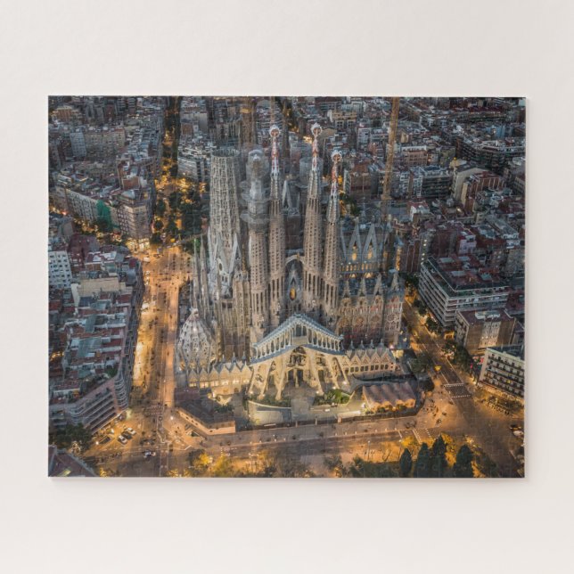 Quebra-cabeça Monumentos | La Sagrada Familia (Horizontal)