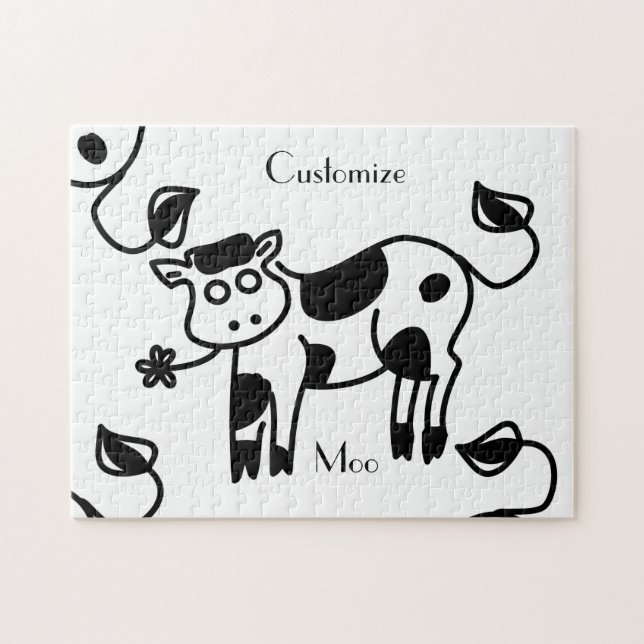 Quebra-cabeça Moo Cow Thunder_Cove (Horizontal)
