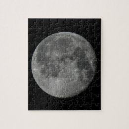 Quebra-cabeça Moon almost full Puzzle