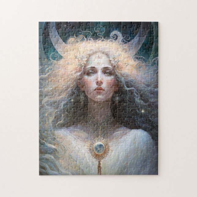 Quebra-cabeça Moon Goddess Fantasy Art (Vertical)